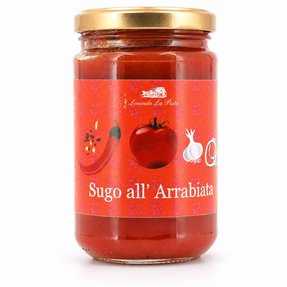 Locanda La Posta Sugo all`Arrabbiata Tomatensauce mit Peperoni