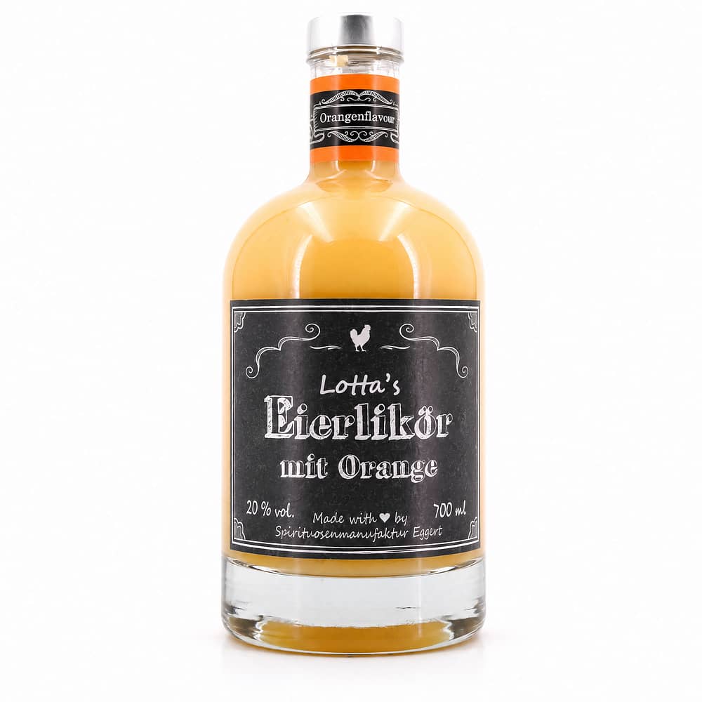 Lottas Eierlikör mit Orange 0,70 Liter/ 20.0% vol Produktbild
