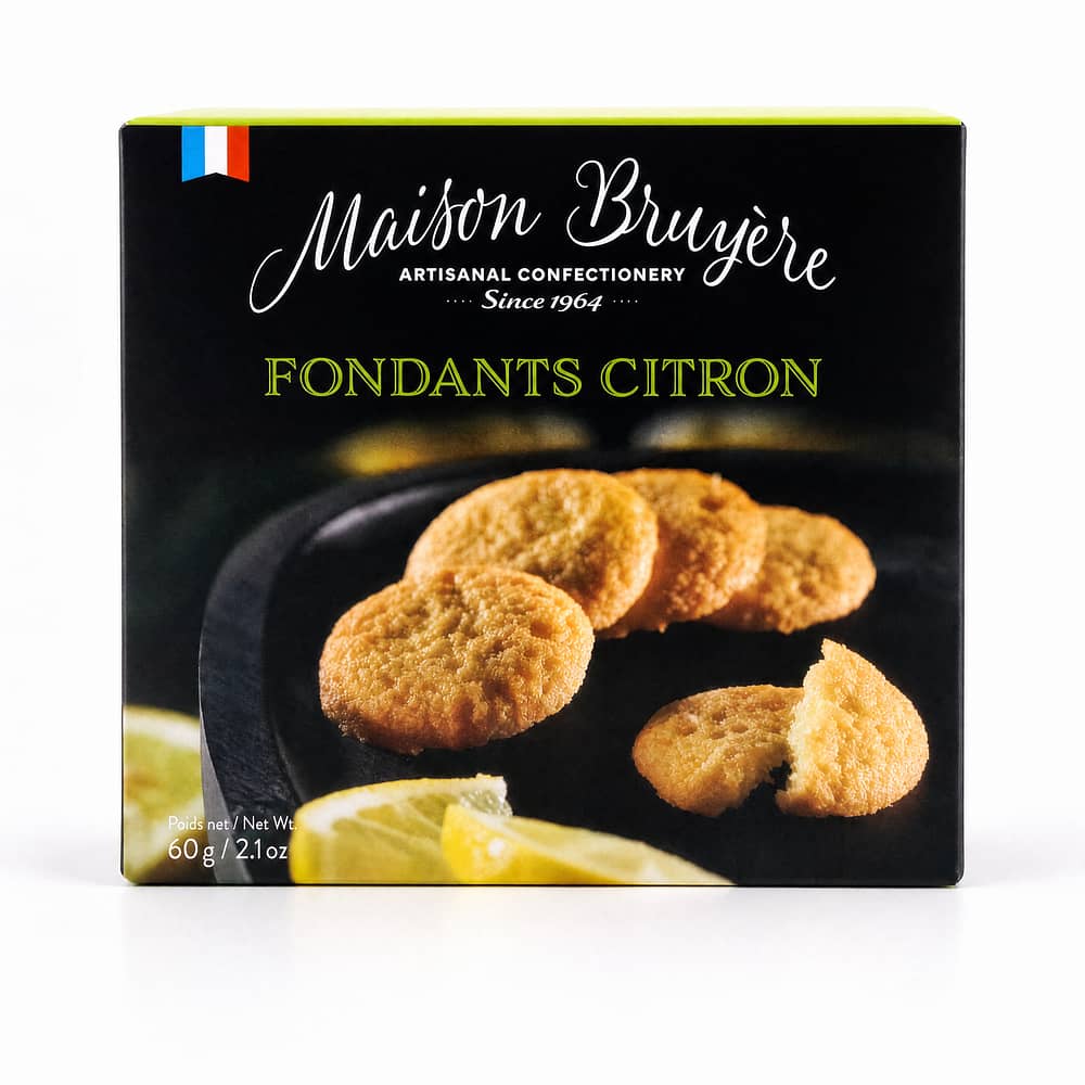 Maison Bruyère Fondants Citron Kekse mit Zitronengeschmack