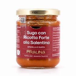 Pralina Sugo con Ricotta Forte alla Salentina 180g Glas Produktbild