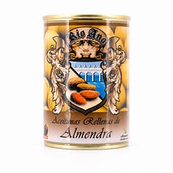 Rio Ana Aceitunas Rellenas de Almendra Grüne Oliven gefüllt mit Mandelpaste 292g Produktbild