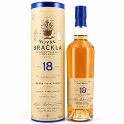 Royal Brackla 18 Jahre Sherry Cask Finish Palo Cortado Produktbild
