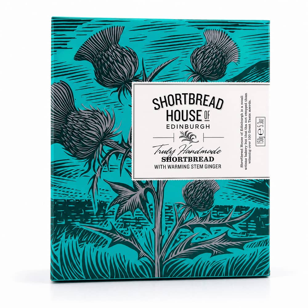 Shortbread House of Edinburgh Shortbread Stem Ginger Rounds