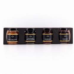 Slyrs Fruchtaufstrich-Set mit Alkohol 4 Sorten × 50 g Produktbild