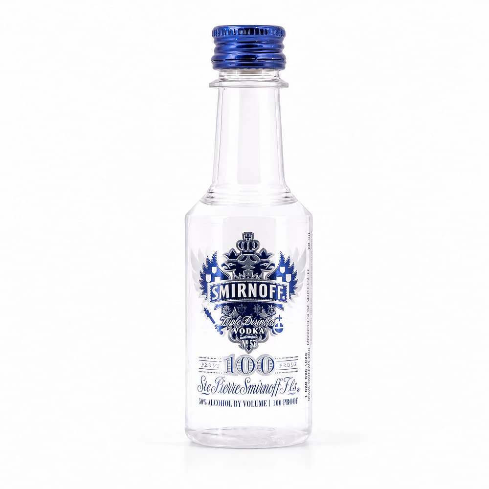 Smirnoff Blue 100 Miniatur PET