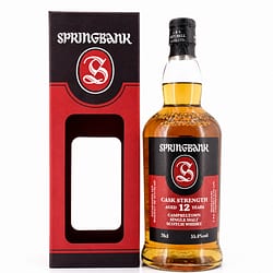 Springbank 12 Jahre Cask Strength Release 2021 Produktbild