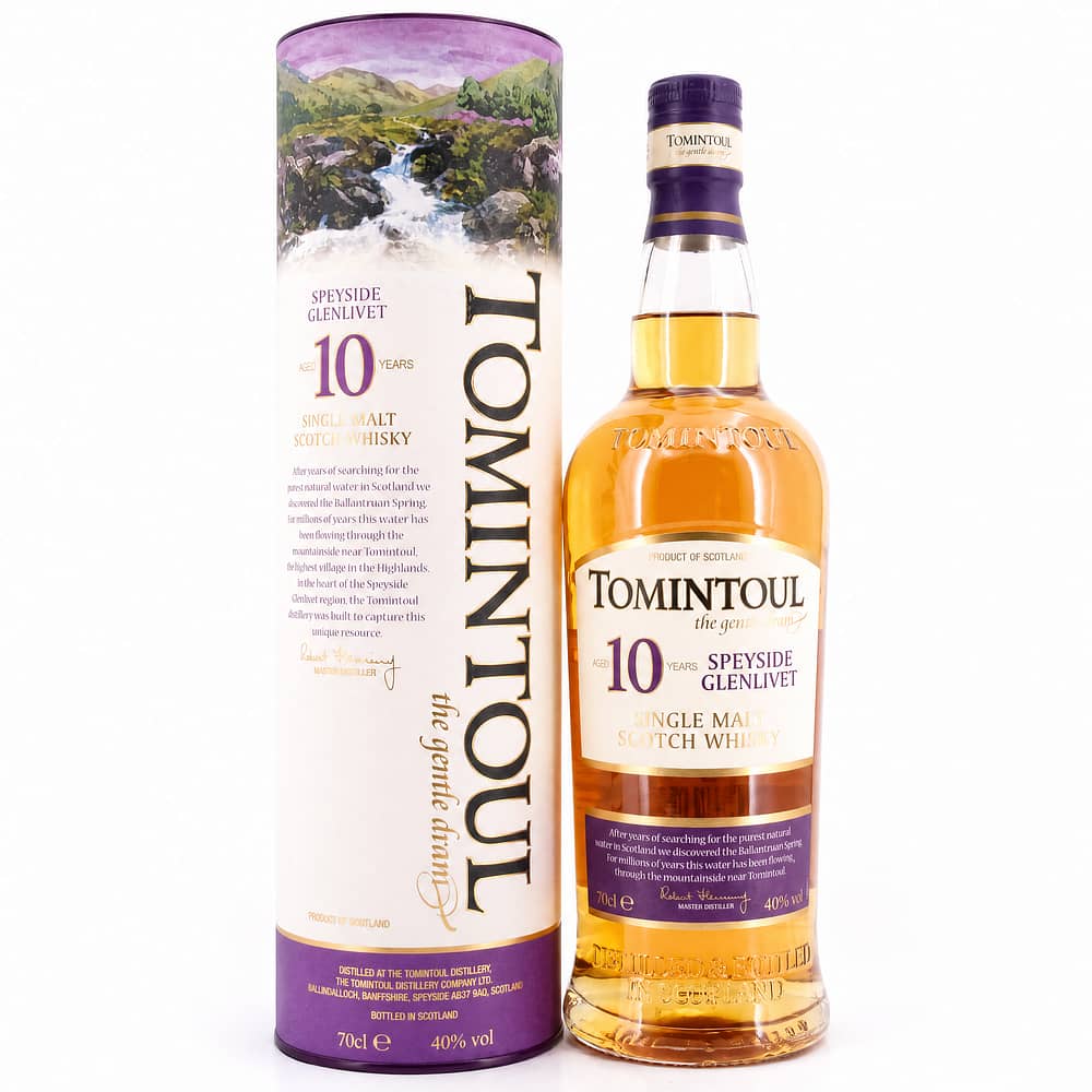 Tomintoul 10 Jahre the gentle dram 0,70 Liter/ 40.0% vol Produktbild