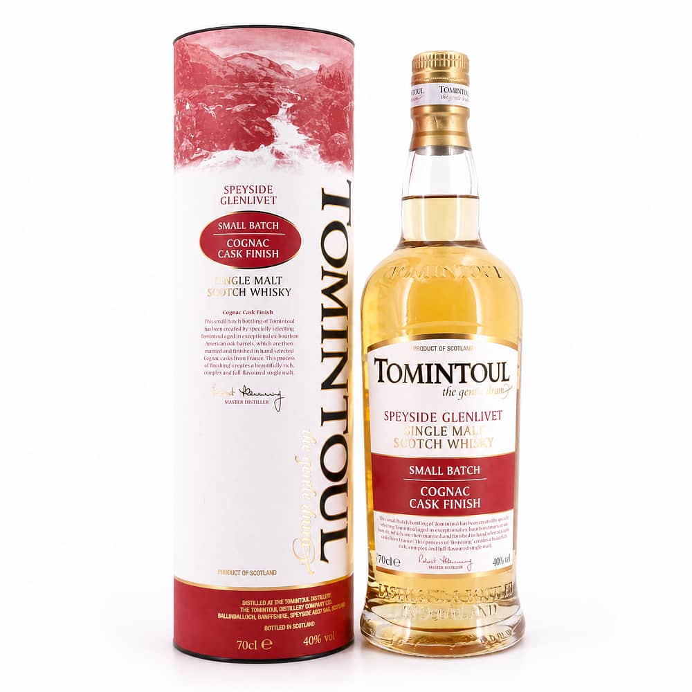 Tomintoul Cognac Cask Finish 0,70 Liter/ 40.0% vol Produktbild