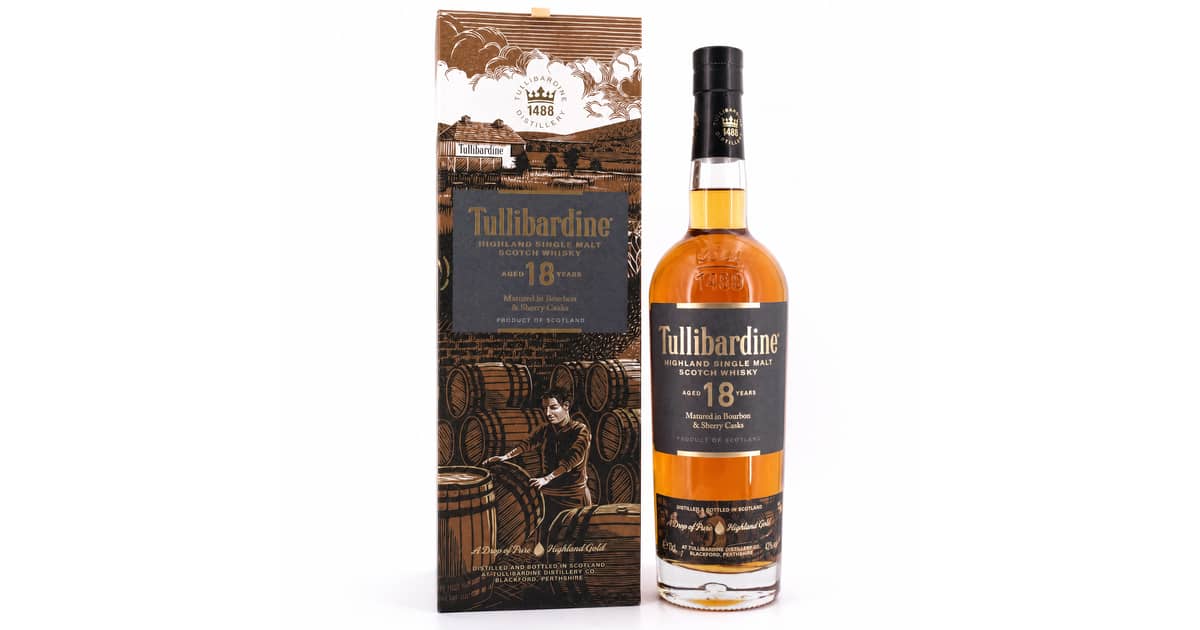 Tullibardine 18 Jahre 0,70 Liter/ 43.0% vol