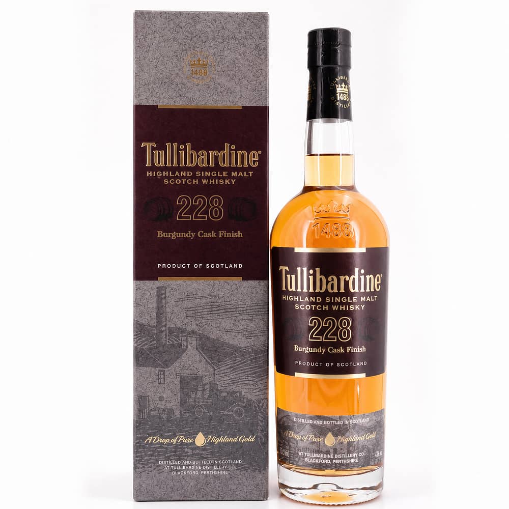 Tullibardine 228 Burgundy finish 0,70 Liter/ 43.0% vol Produktbild