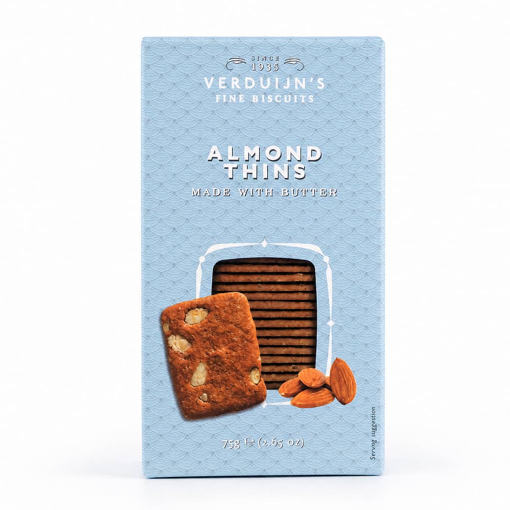 Verduijn's Almond Thins Buttergebäck mit Mandeln