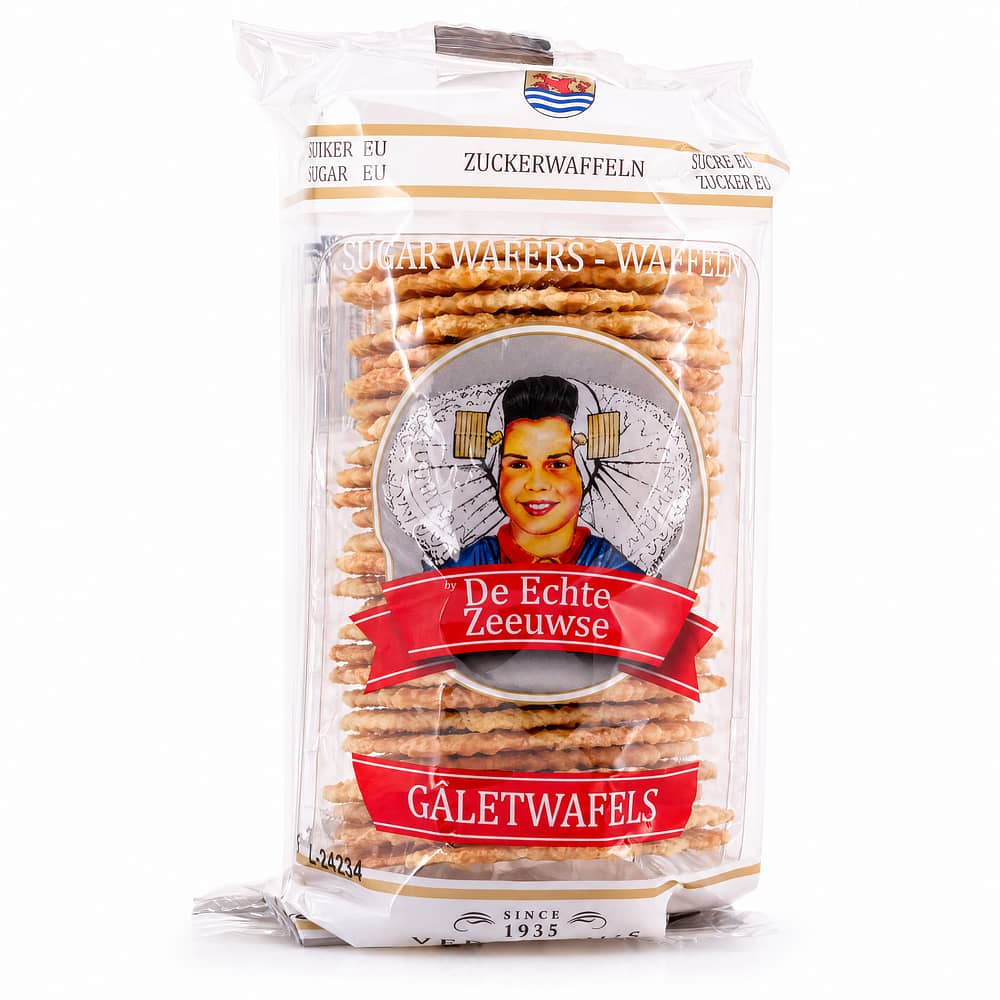 Verduijn's De Echte Zeeuwse Galetwafels Hollandische Zuckerwaffeln 150 Gramm Produktbild