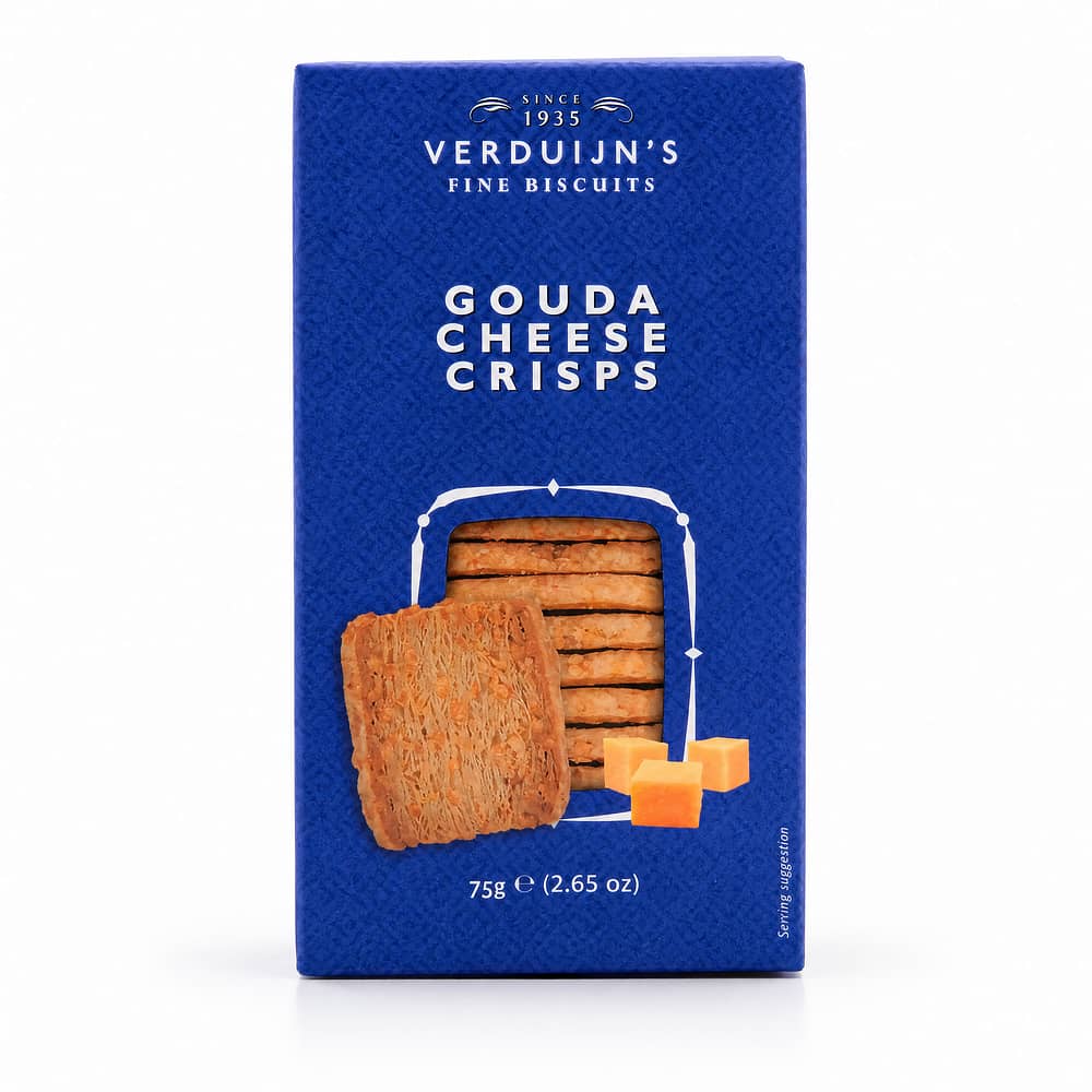 Verduijn's Gouda Cheese Crisps Blätterteiggebäck mit altem Gouda