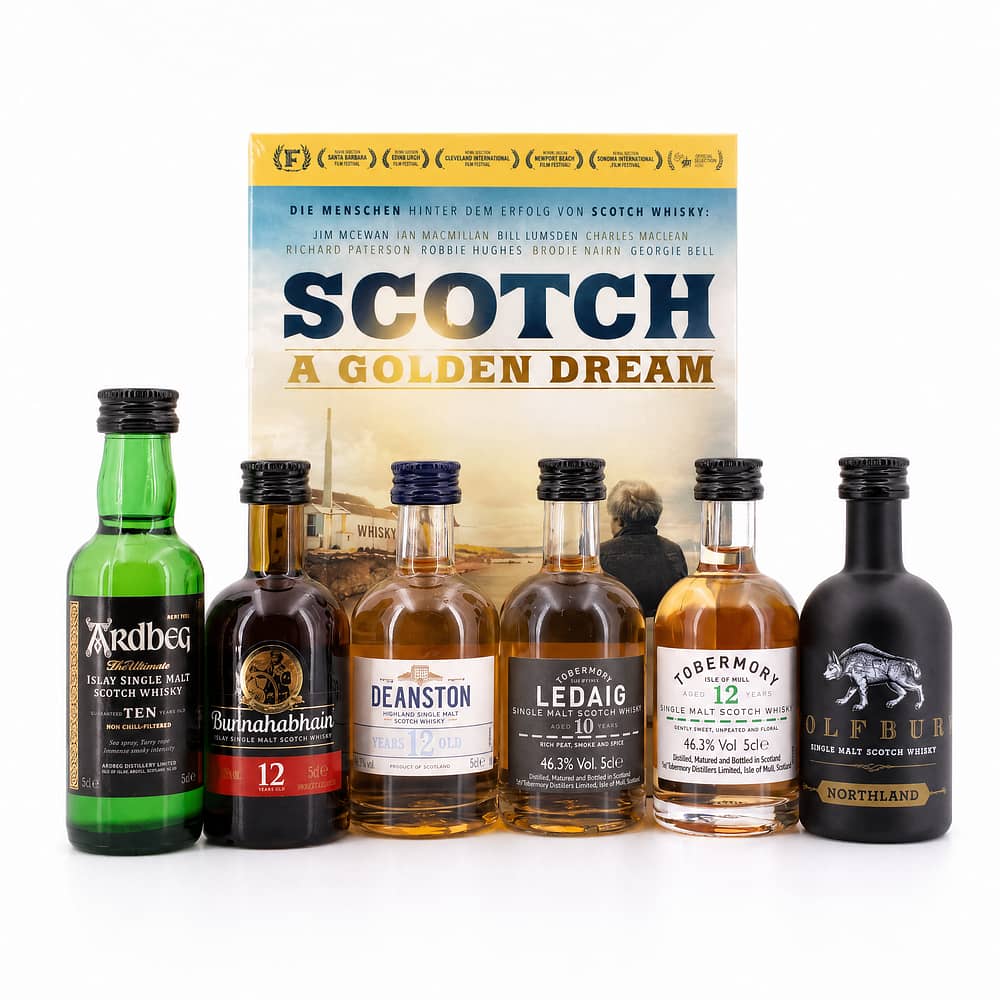 whiskyworld The Non-Chillfiltered Tasting Set Natural Color