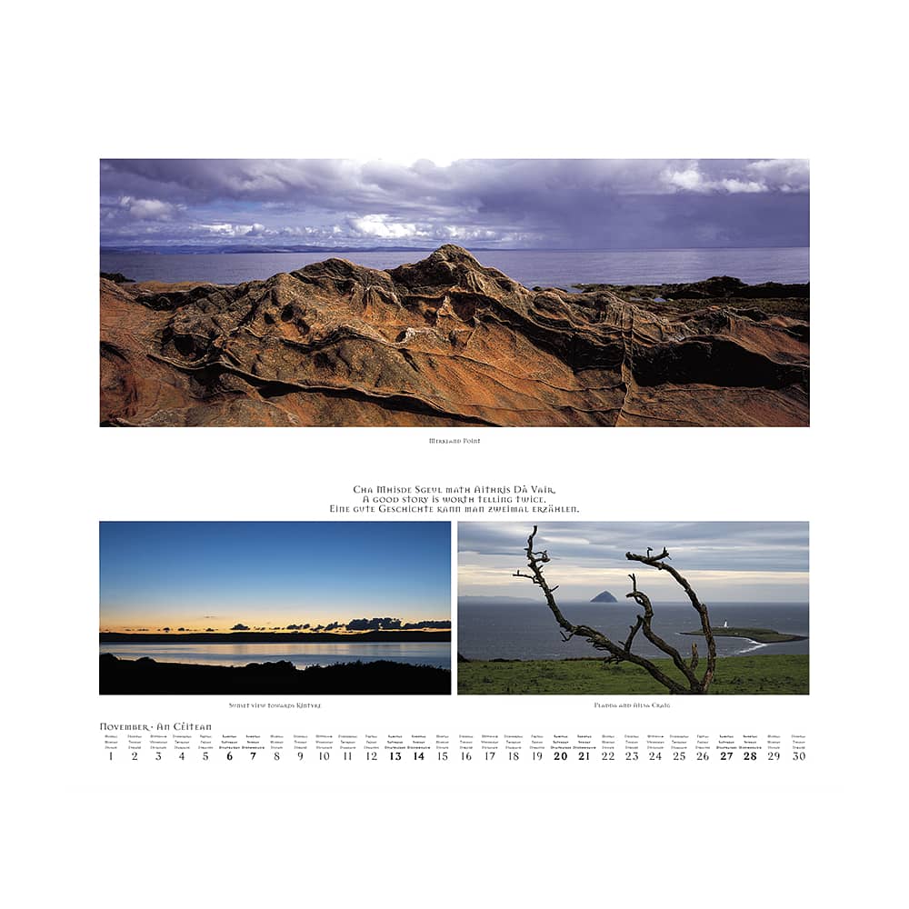 Heinz Fesl Panorama-Wandkalender 2027 A Taste Of Paradise 1 Stück Produktbild