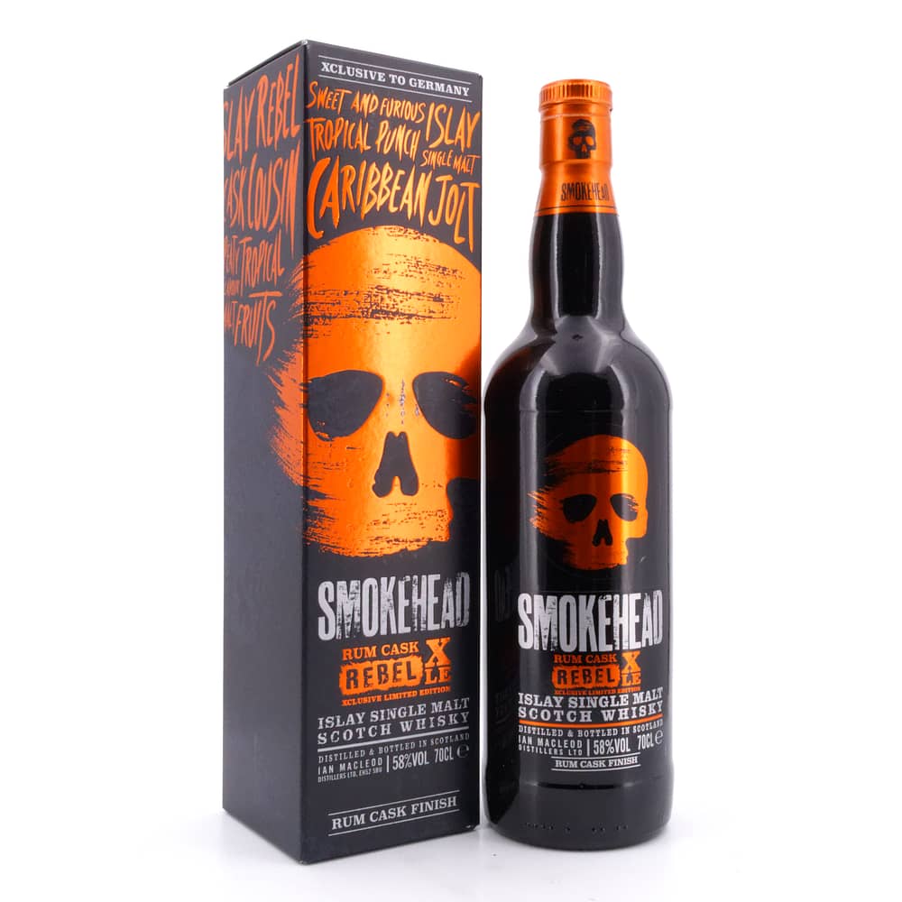 Ian Macleod Smokehead Rum Rebel XLE Islay 0,70 Liter/ 58.0% vol Produktbild