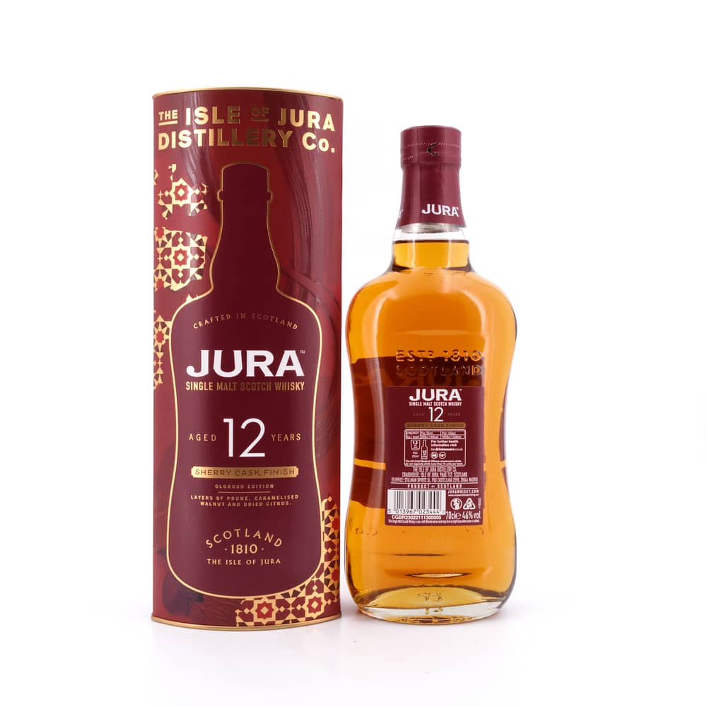 Isle of Jura 12 Jahre Oloroso 0,70 Liter/ 46.0% vol Produktbild