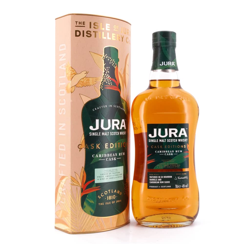 Isle of Jura Caribbean Rum Cask Finish 0,70 Liter/ 40.0% vol Produktbild