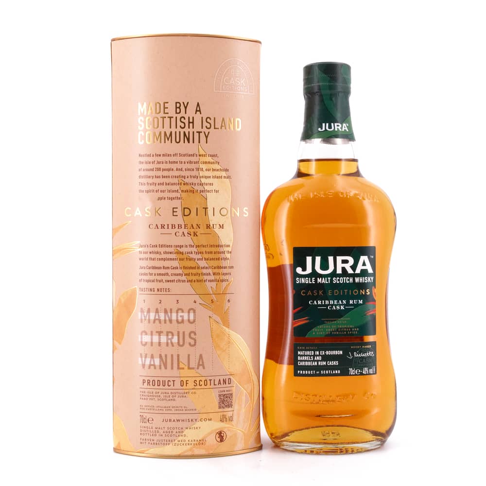 Isle of Jura Caribbean Rum Cask Finish 0,70 Liter/ 40.0% vol Produktbild