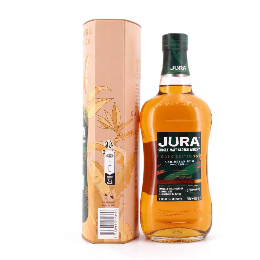Isle of Jura Caribbean Rum Cask Finish 0,70 Liter/ 40.0% vol Produktbild