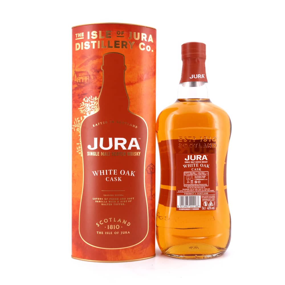 Isle of Jura White Oak Cask Literflasche 1 Liter/ 40.0% vol Produktbild