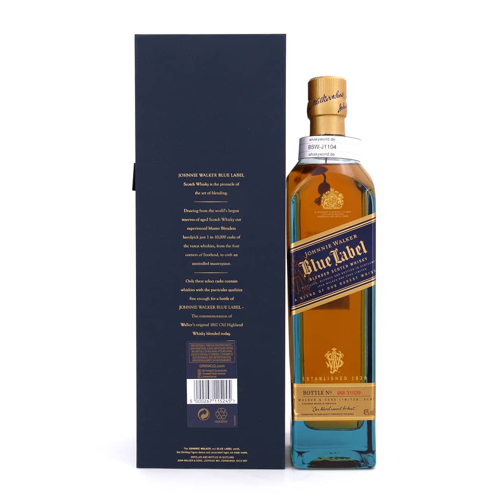 Johnnie Walker Blue Label 0,70 Liter/ 40.0% vol Produktbild