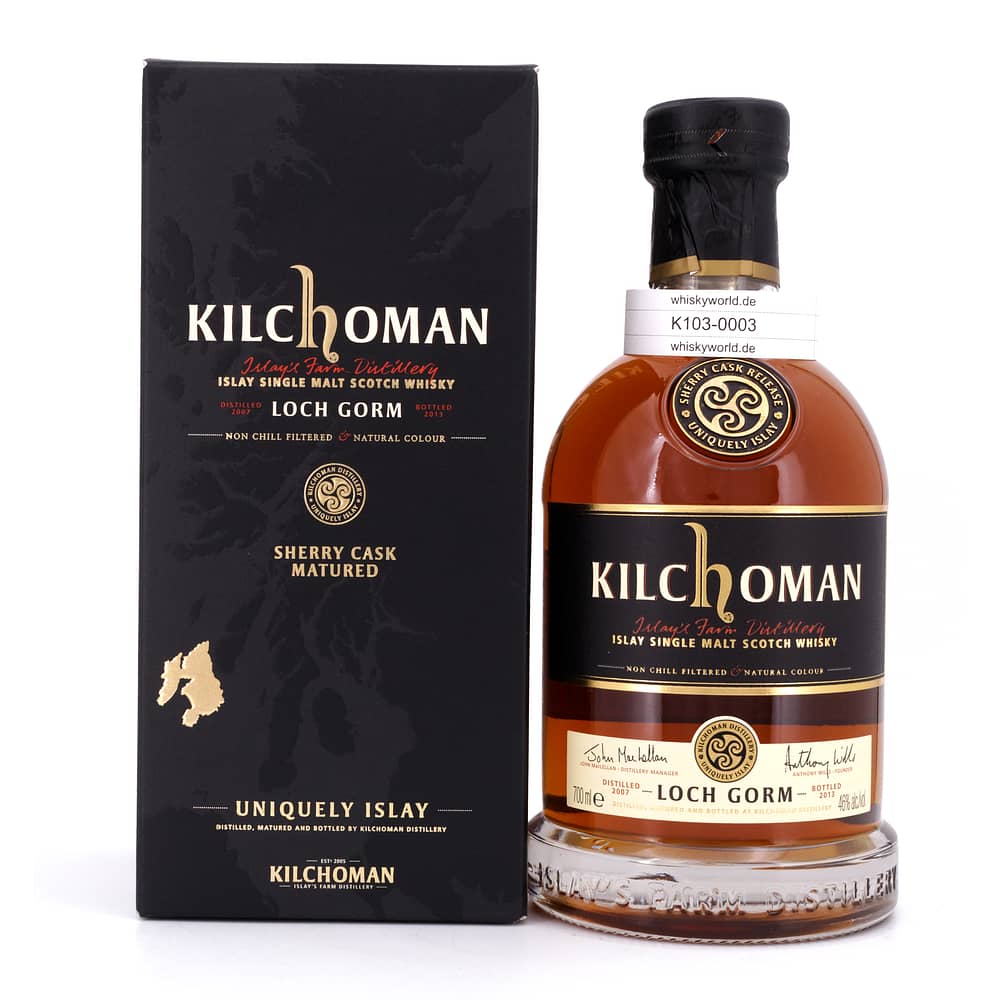 Kilchoman Loch Gorm Sherry Cask Matured first Edition 0,70 Liter/ 46.0% vol Produktbild