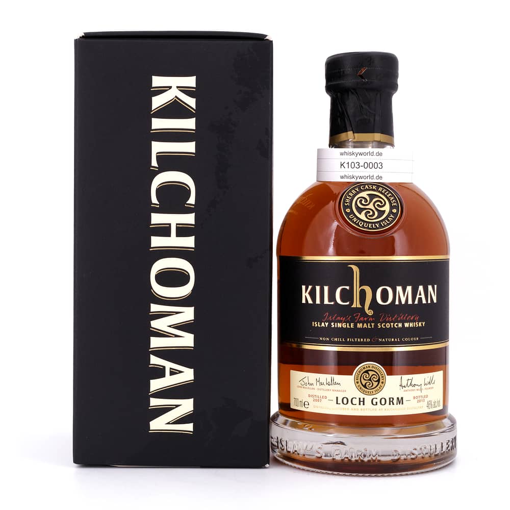 Kilchoman Loch Gorm Sherry Cask Matured first Edition 0,70 Liter/ 46.0% vol Produktbild