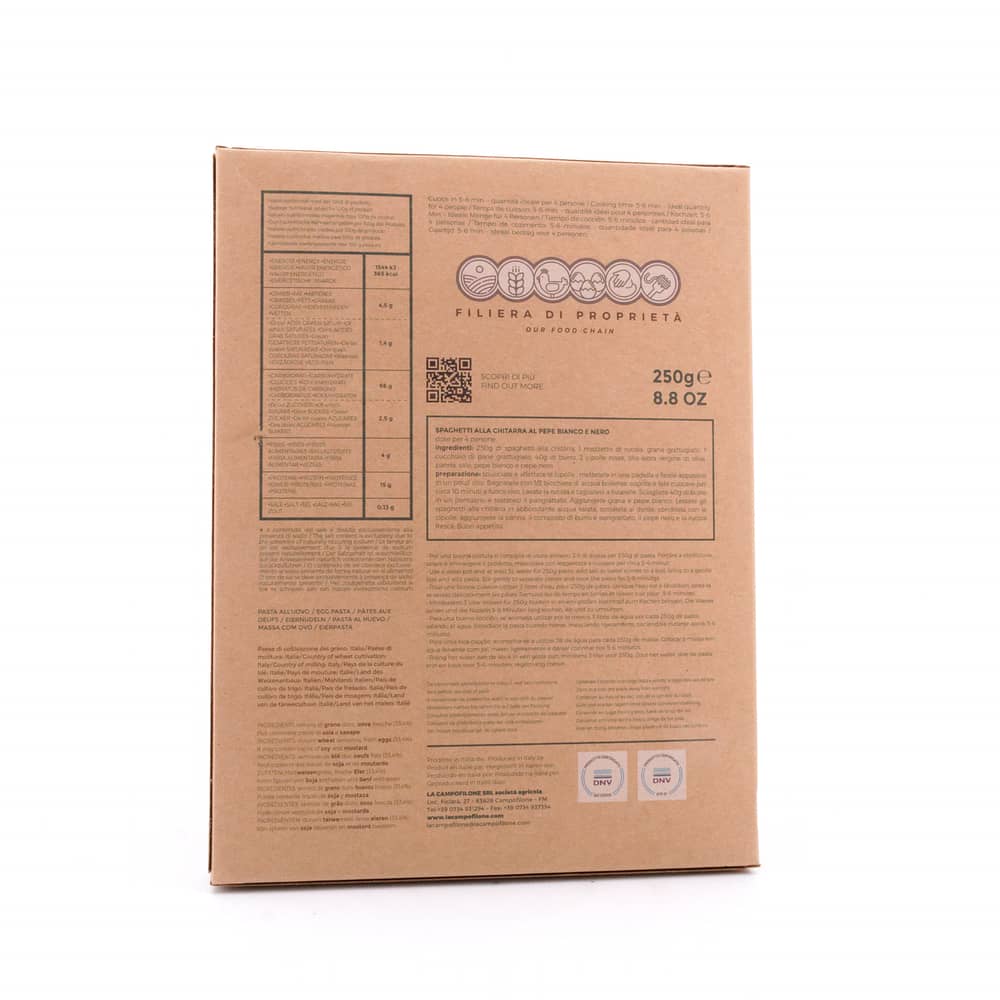 La Campofilone Pasta Alla Chitarra Eiernudeln 250 Gramm Produktbild