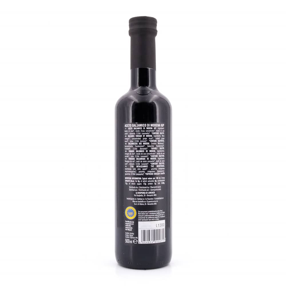 La Dispensa di Lorenzo Aceto Balsamico di Modena IPG 2 Jahre gelagert 0,50 Liter Produktbild
