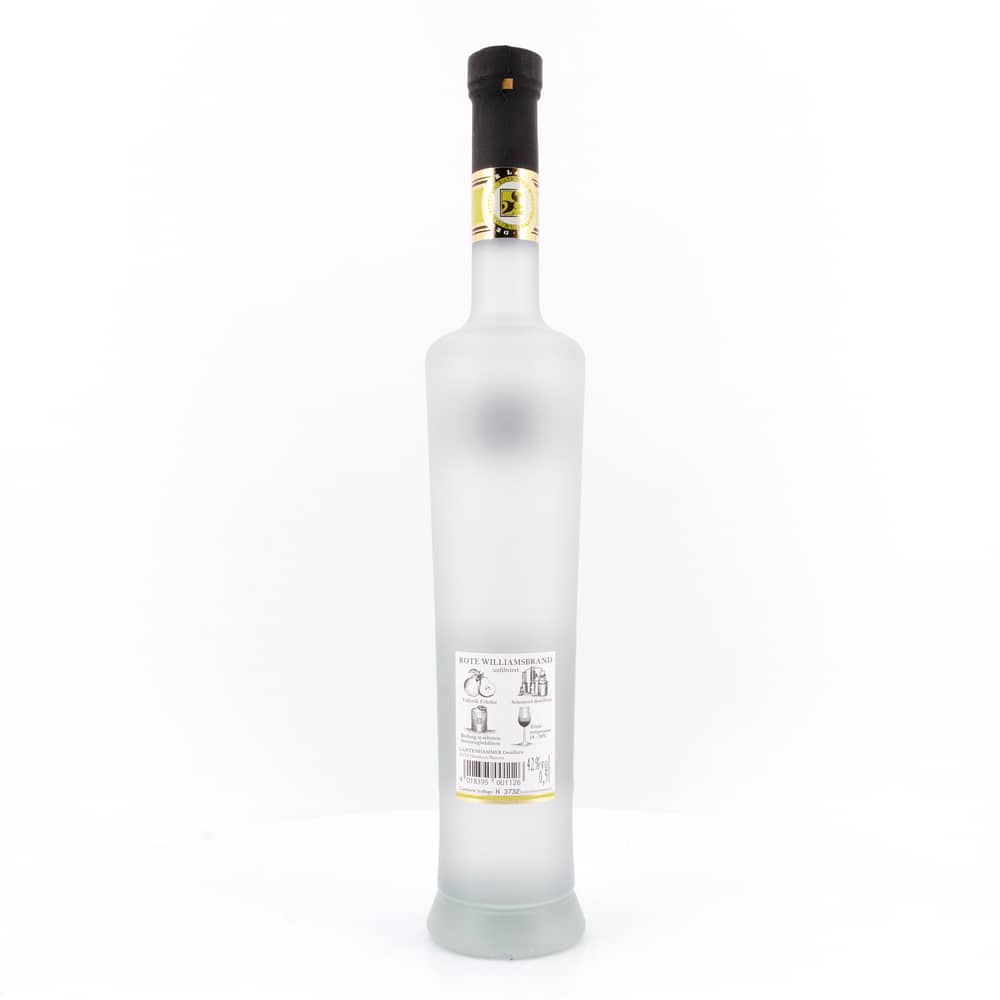 Lantenhammer Roter Williams Brand Unfiltriert 0,50 Liter/ 42.0% vol Produktbild