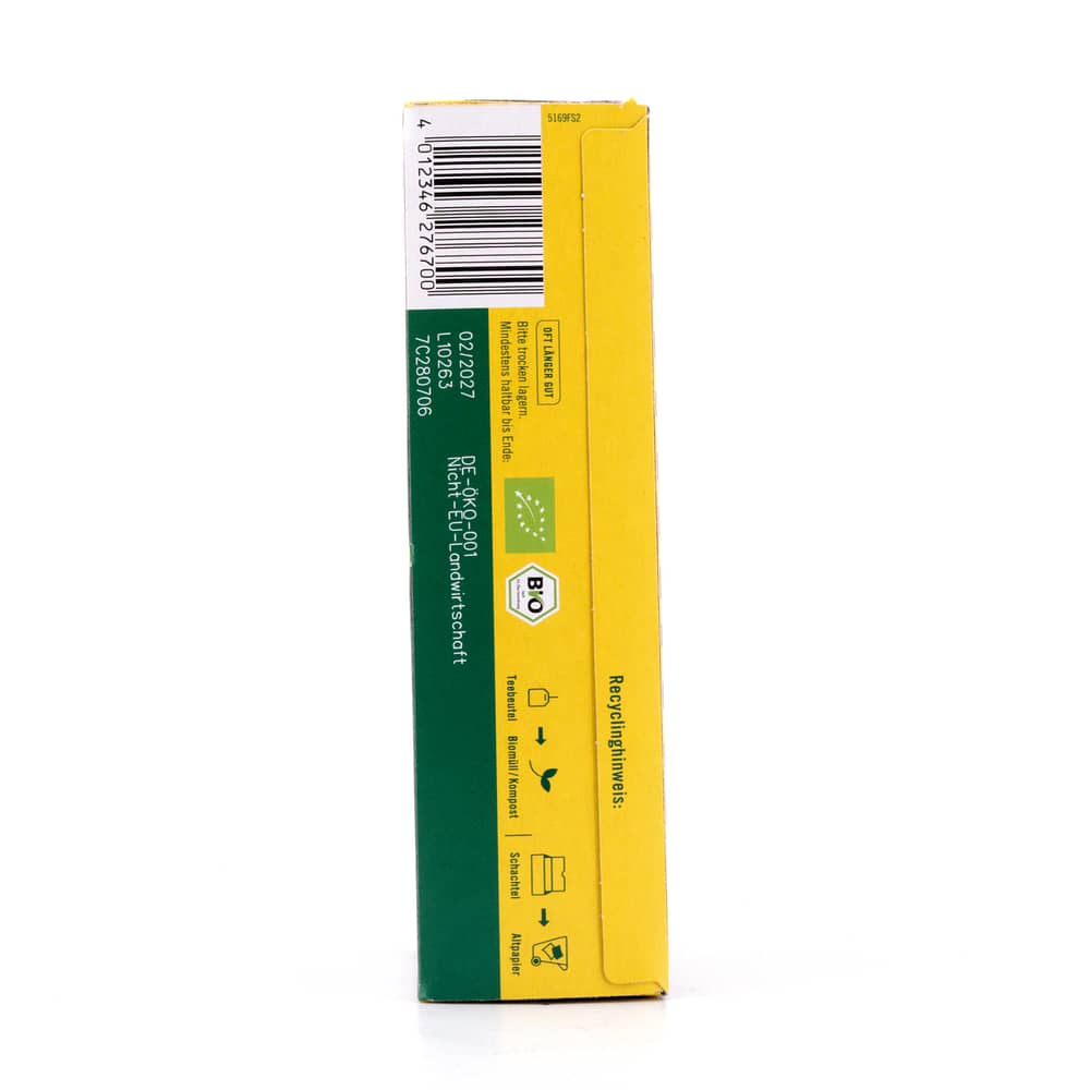 Lebensbaum Janosch Tiger-Tee Kräuter-Früchteteemischung 30 Gramm Produktbild