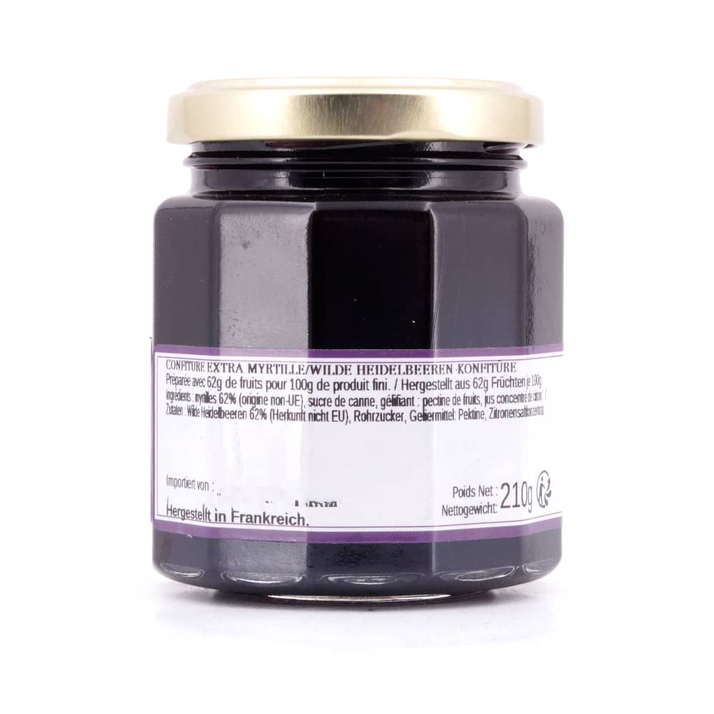 L’Epicurien Myrtille Wilde Heidelbeeren 210 Gramm Produktbild
