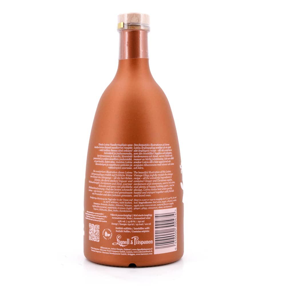 Lignell & Piispanen Loimu Glögg 2026 starker Rotweinglögg 0,750 Liter/ 15.0% vol Produktbild