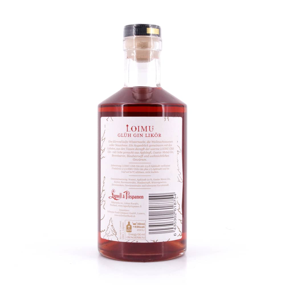 Lignell & Piispanen Loimu Glüh Gin Likör 0,50 Liter/ 20.0% vol Produktbild