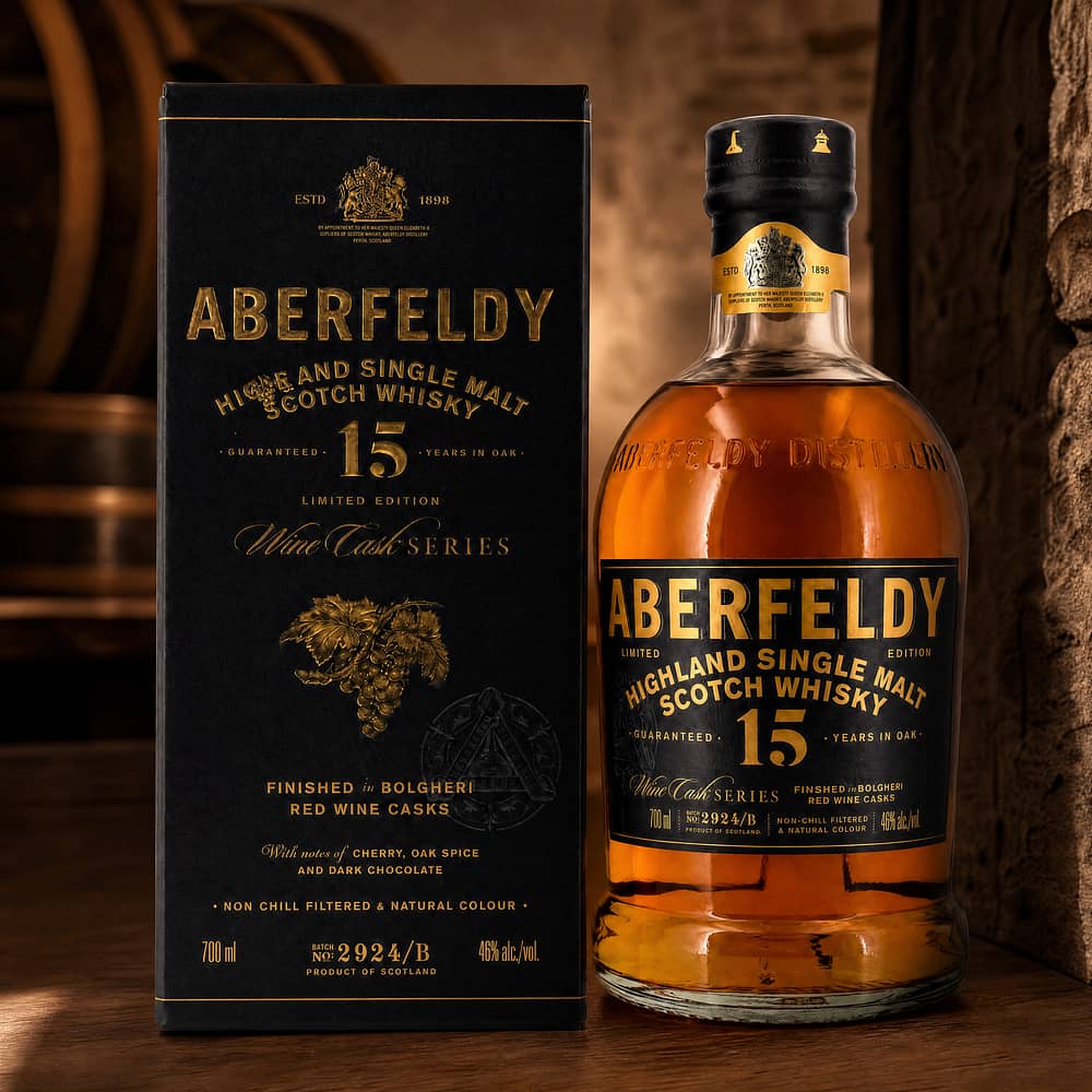 Aberfeldy 15 Jahre Bolgheri Red Wine Casks Finish 0,70 Liter/ 46.0% vol Produktbild