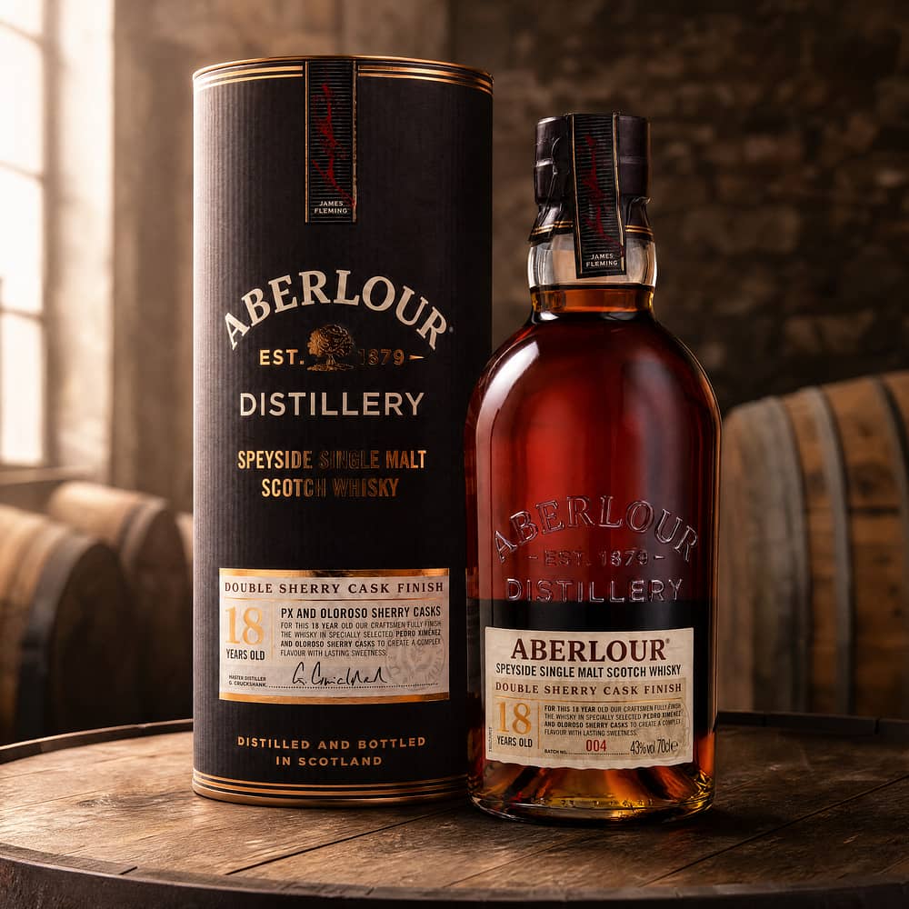 Aberlour 18 Jahre Double Sherry Cask Finish 0,70 Liter/ 43.0% vol Produktbild