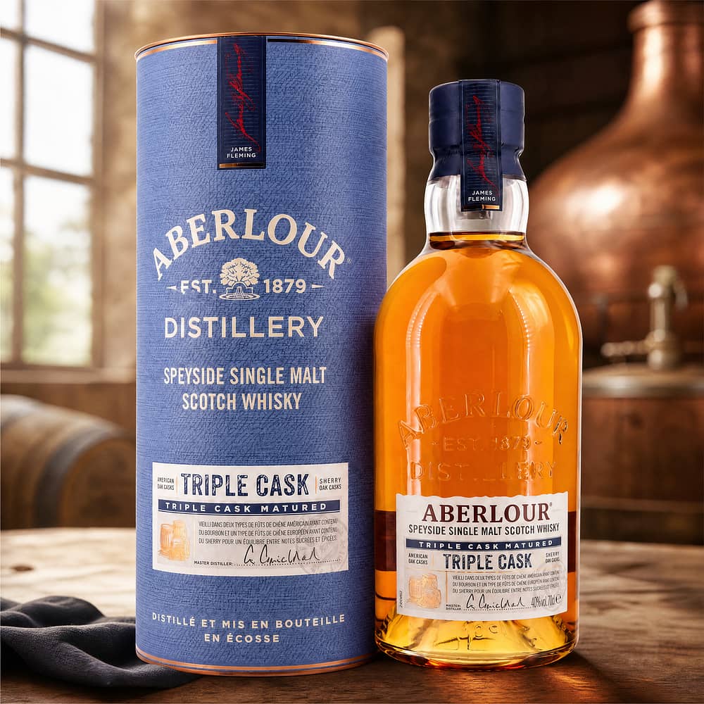Aberlour Triple Cask American Oak Casks Sherry Oak Casks 0,70 Liter/ 40.0% vol Produktbild