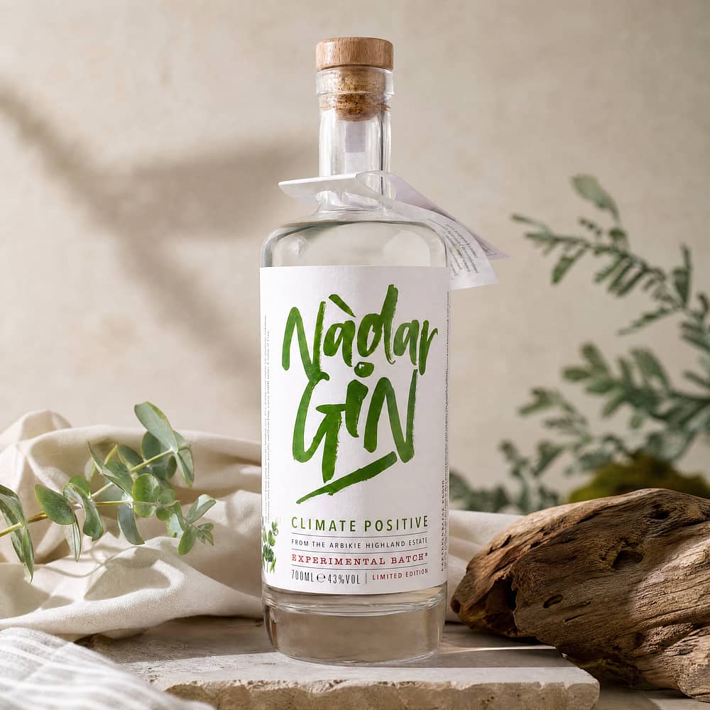 Arbikie Nàdar Gin Climate Positive Experimental Batch 0,70 Liter/ 43.0% vol Produktbild