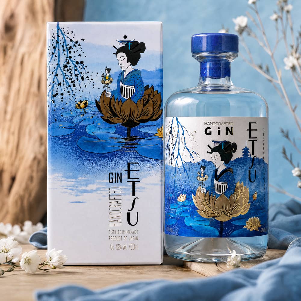 Asahikawa Distillery Etsu Gin 0,70 Liter/ 43.0% vol Produktbild