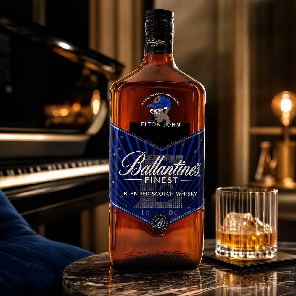 Ballantines Finest Literflasche Elton John Edition 1 Liter/ 40.0% vol Produktbild