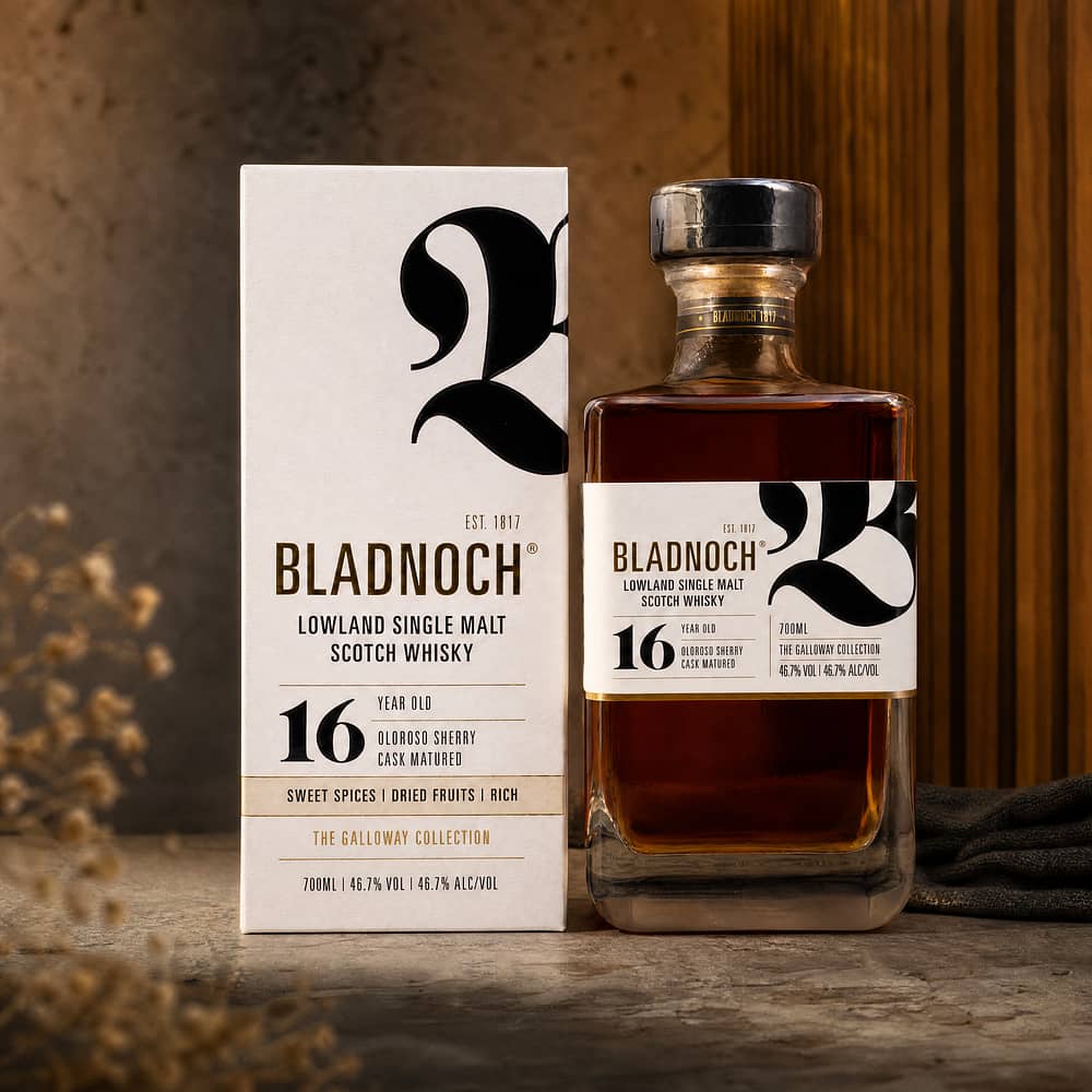 Bladnoch 16 Jahre Oloroso Sherry Casks 0,70 Liter/ 46.7% vol Produktbild