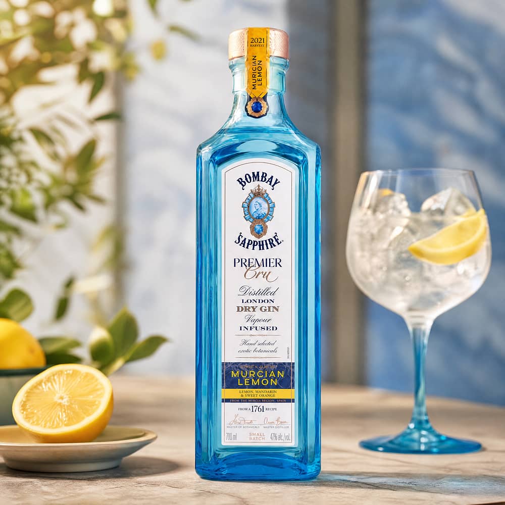 Bombay Sapphire Premier Cru Murcian Lemon 0,70 Liter/ 47.0% vol Produktbild