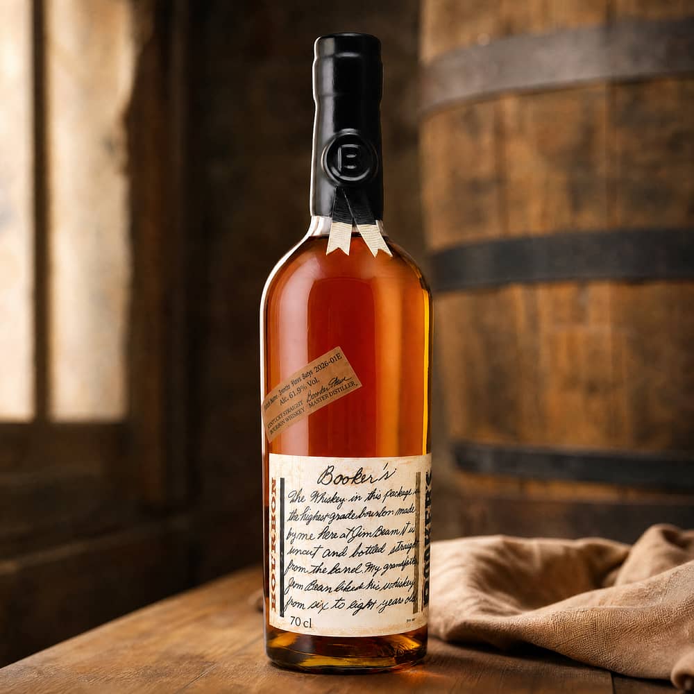 Booker's Small Batch Bourbon 7 Jahre 3 Monate 4 Tage Batch 2026-01E 0,70 Liter/ 61.9% vol Produktbild