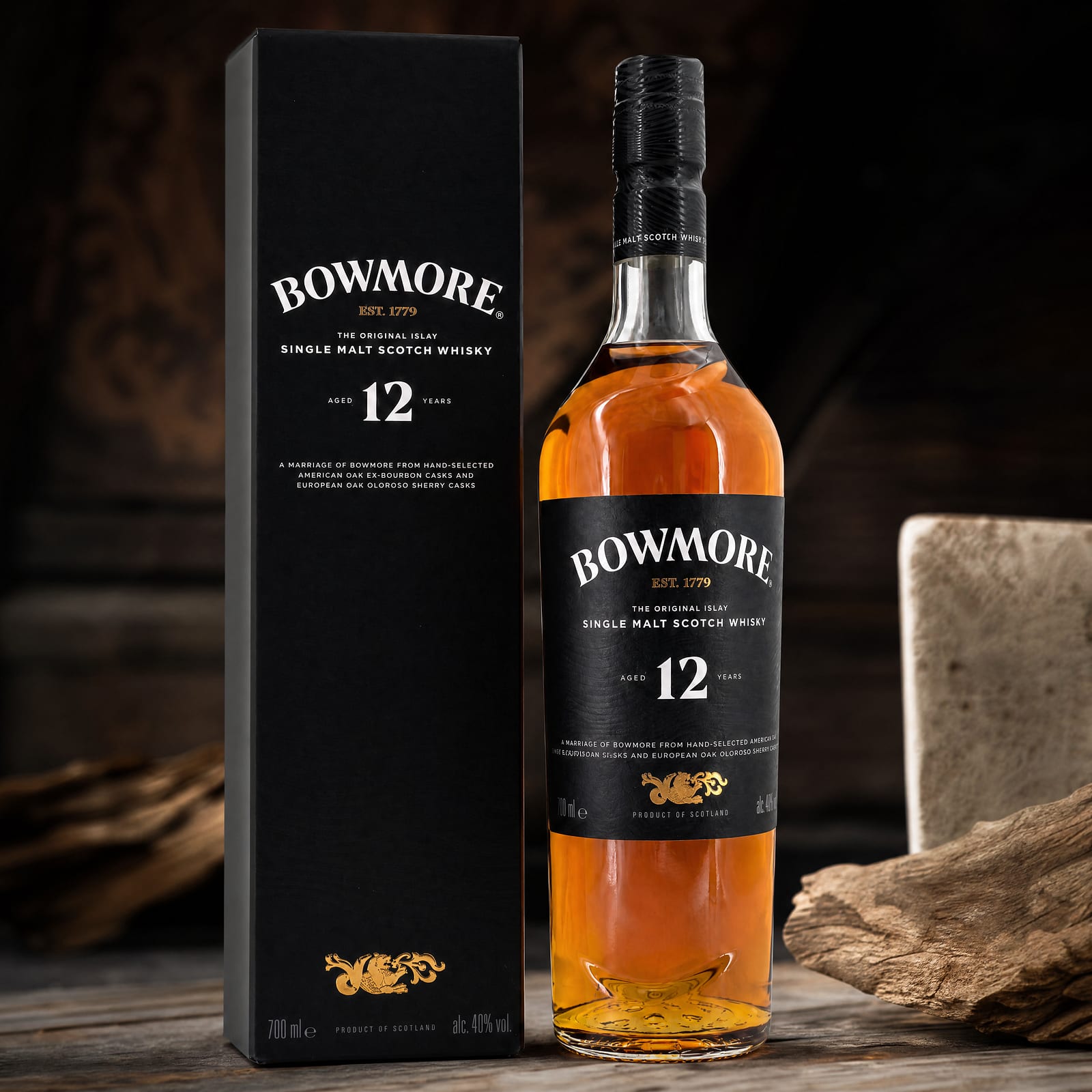 Bowmore 12 Jahre 0,70 Liter/ 40.0% vol