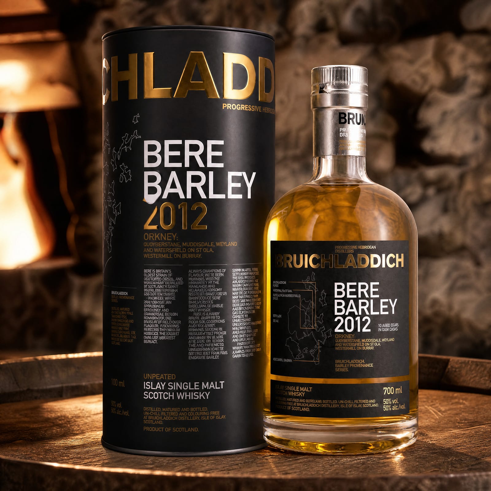 Bruichladdich Bere Barley 2012 0,70 Liter/ 50.0% vol