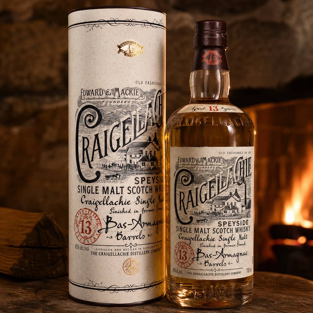 Craigellachie 13 Jahre Bas-Armagnac Barrels Finish 0,70 Liter/ 46.0% vol Produktbild