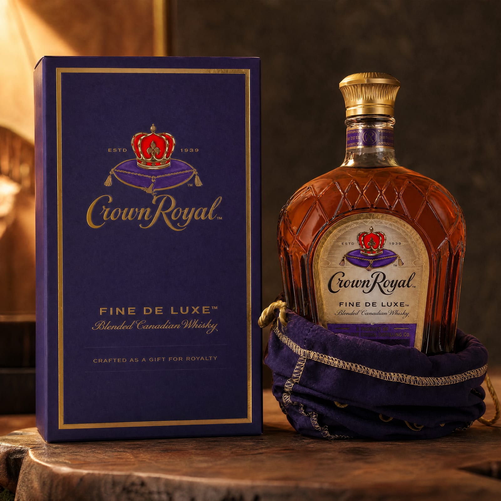 Crown Royal Fine de Luxe Literflasche 1 Liter/ 40.0% vol