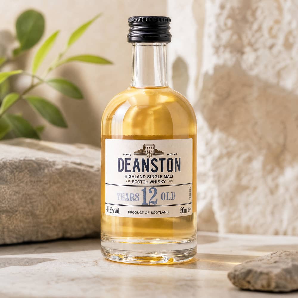 Deanston 12 Jahre Un-chillfiltered Miniatur 0,050 Liter/ 46.3% vol Produktbild