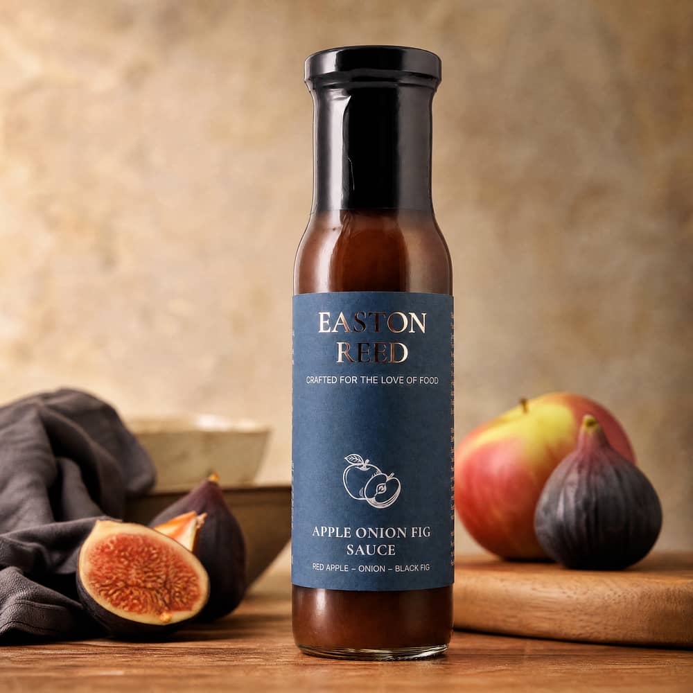EASTON REED Apple Onion Fig Sauce 0,260 Liter Produktbild